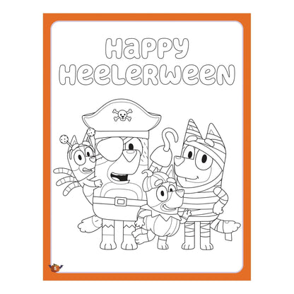 Magnetic Play Set: Bluey Trick or Treat, Mixed Media