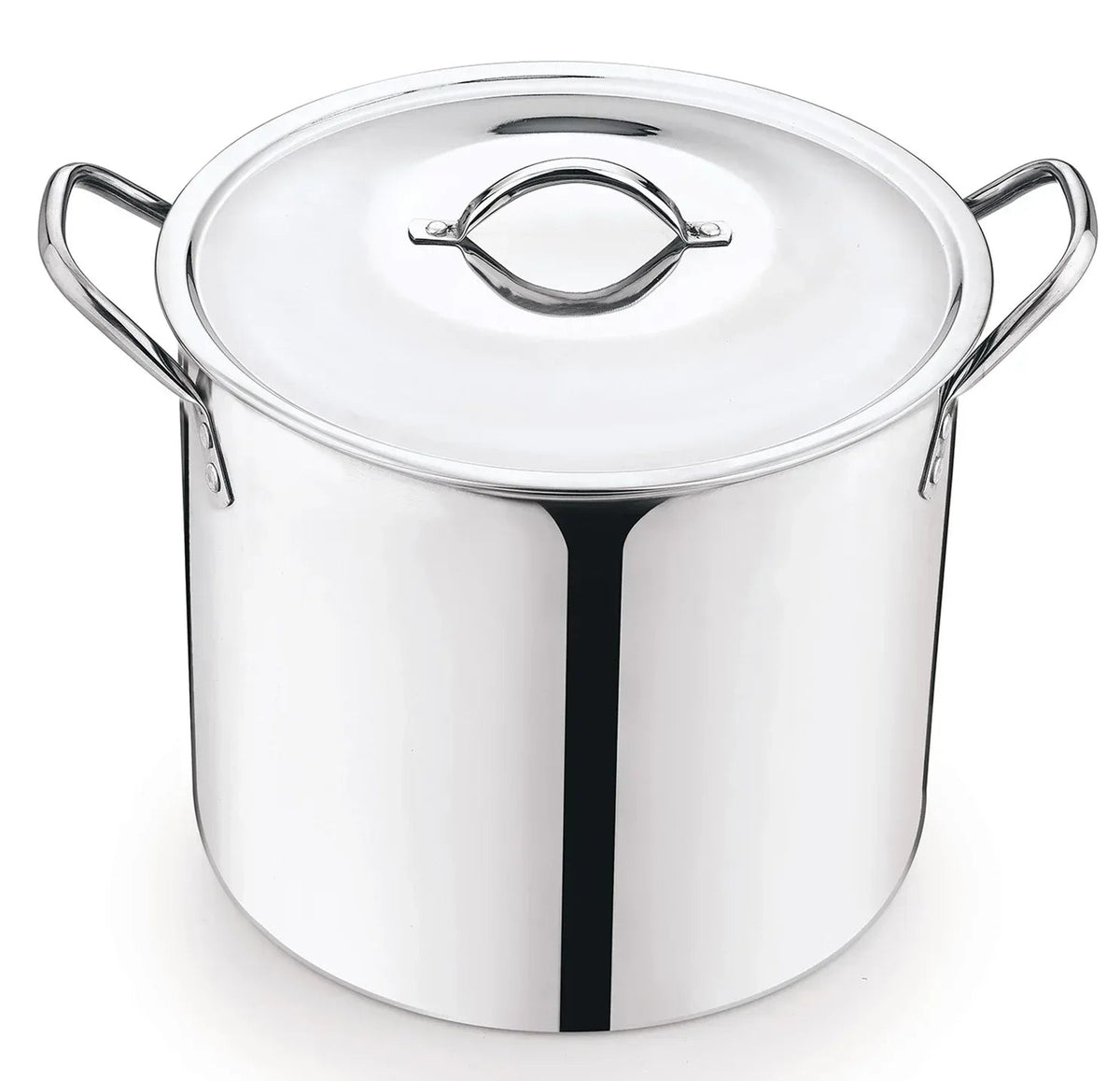 Mainstays 12-Qt Stainless Steel Stock Pot with Metal Lid