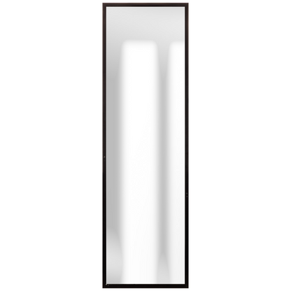 Mainstays 17” x 58” Black Framed Full Length Floor Mirror for Living Room and Bedroom