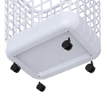 Mainstays 2.6 Bushel Rolling Laundry Hamper, Adult