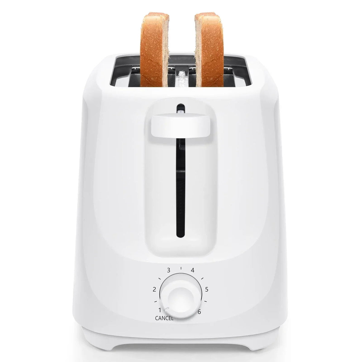 Mainstays 2-Slice Toaster with 6 Shade Settings and Removable Crumb Tray