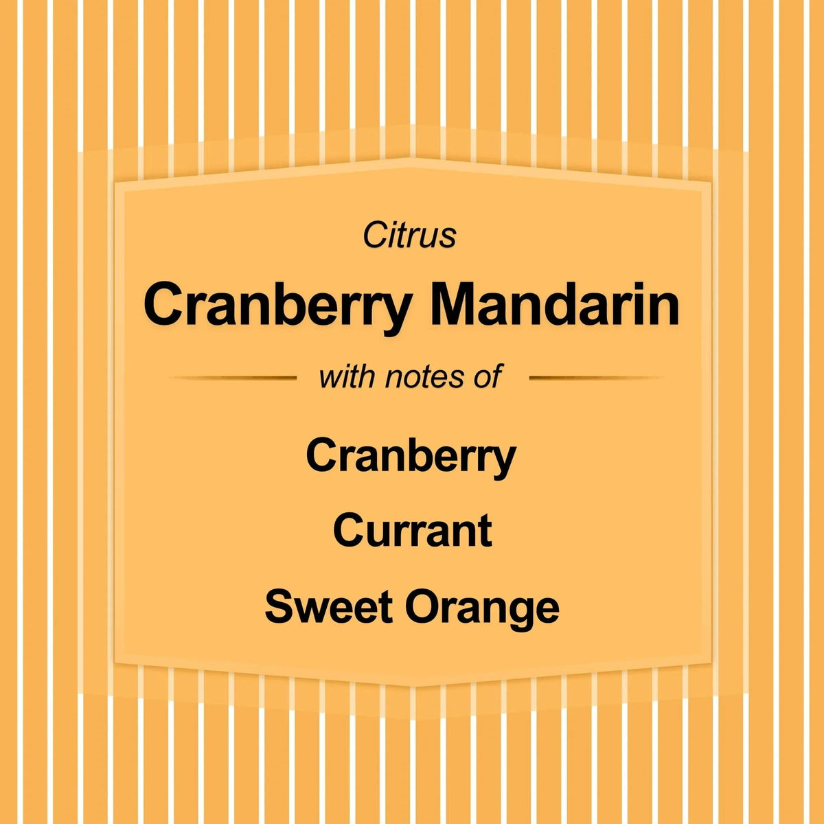 Mainstays 3-Wick Textured Wrapped Cranberry Mandarin Scented Candle, 14 oz