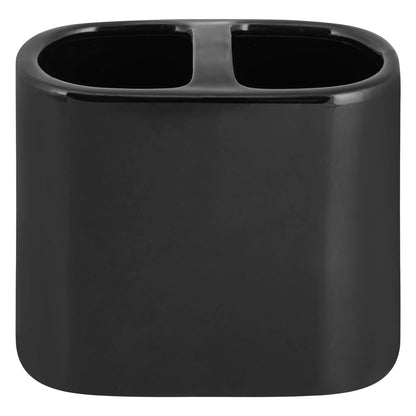 Mainstays Basic Rich Ceramic Toothbrush Holder for Adults