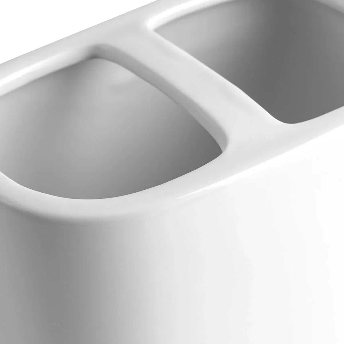 Mainstays Basic Rich Ceramic Toothbrush Holder for Adults