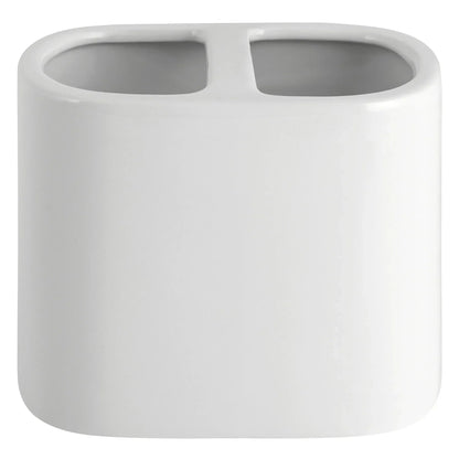 Mainstays Basic Rich Ceramic Toothbrush Holder for Adults