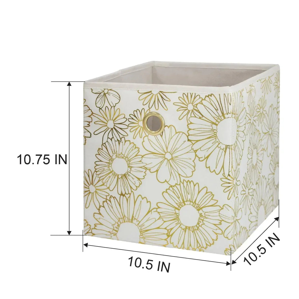 Mainstays Collapsible Fabric Cube Storage Bin