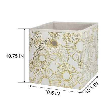 Mainstays Collapsible Fabric Cube Storage Bin