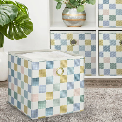 Mainstays Collapsible Fabric Cube Storage Bin