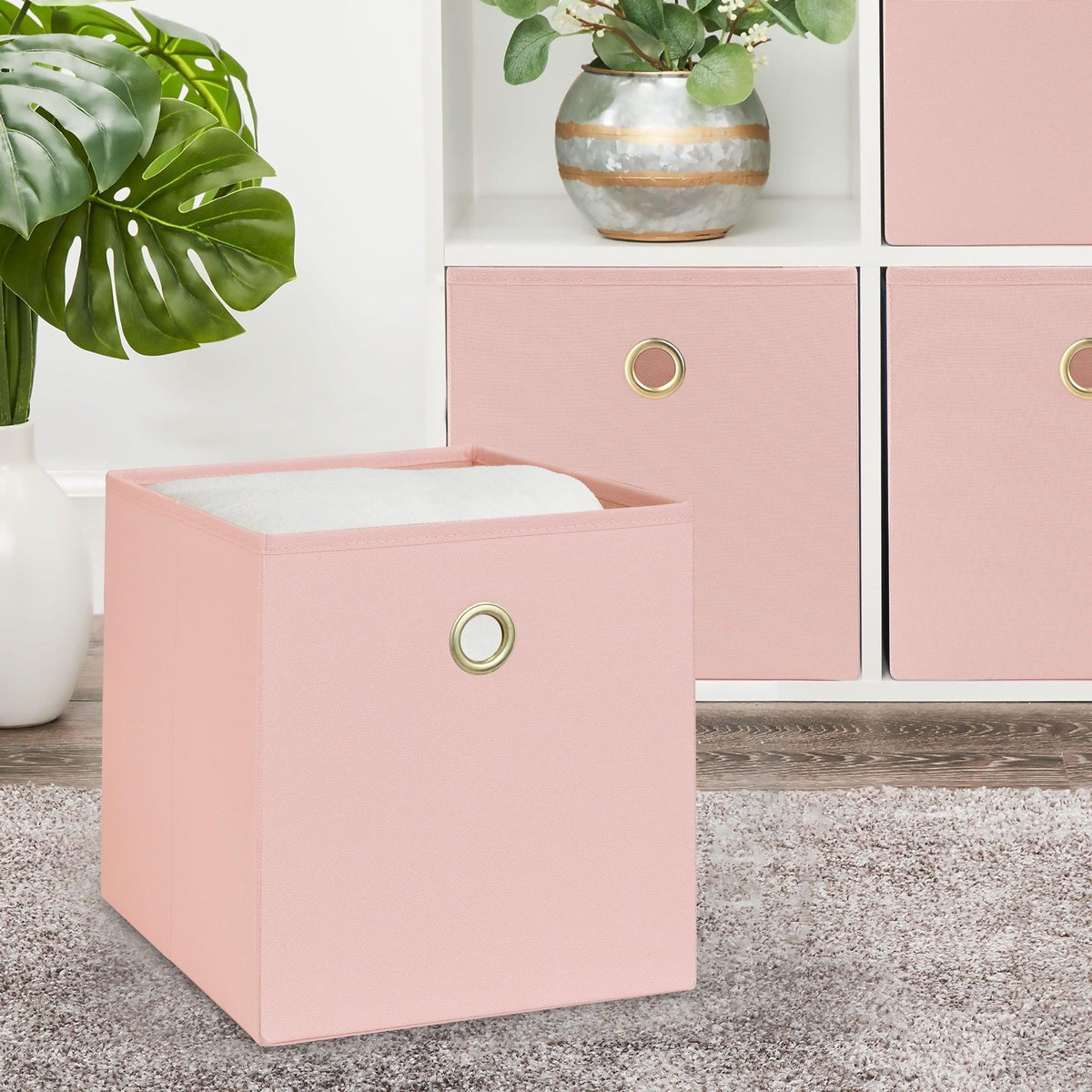 Mainstays Collapsible Fabric Cube Storage Bin