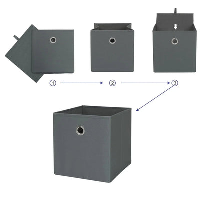 Mainstays Collapsible Fabric Cube Storage Bin