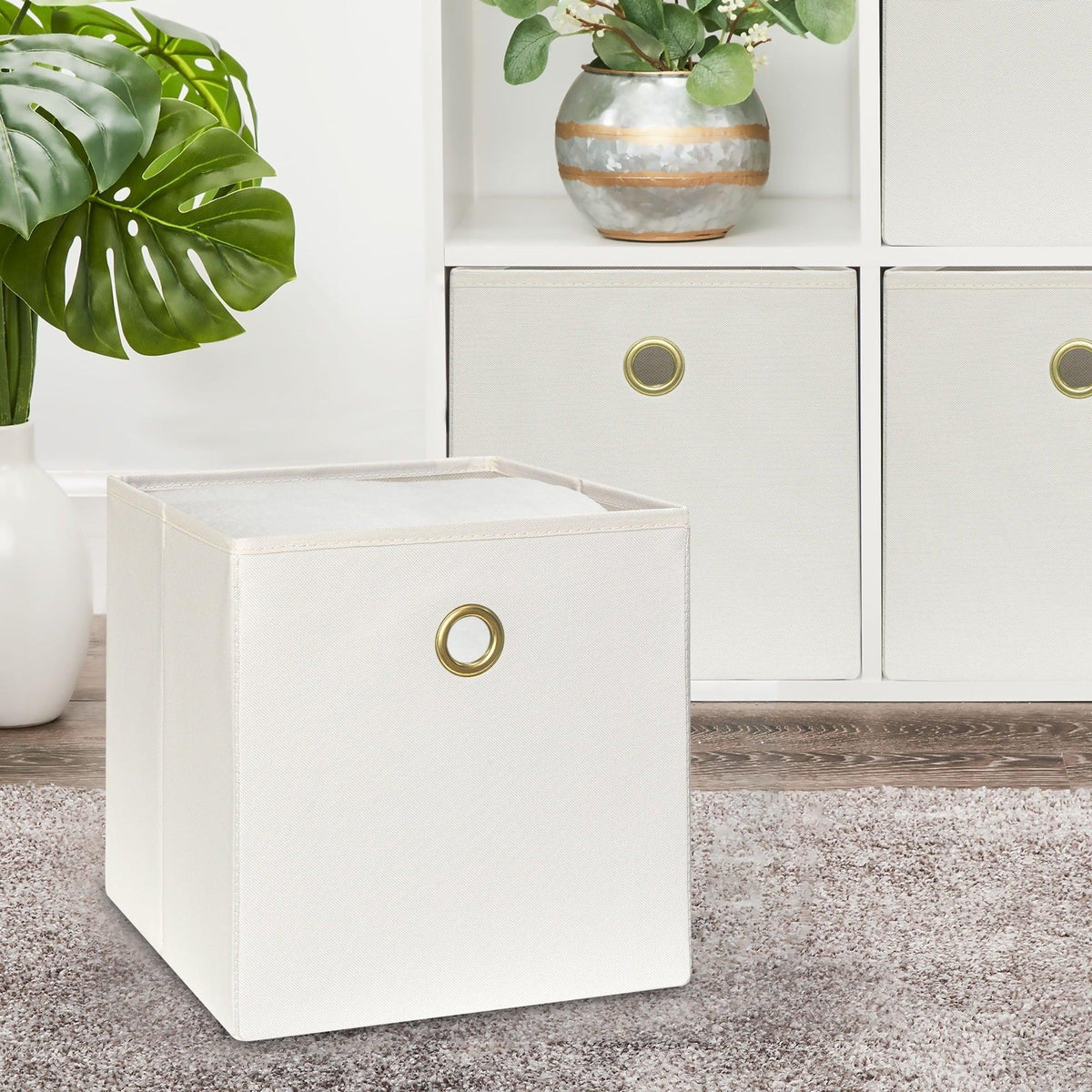 Mainstays Collapsible Fabric Cube Storage Bin