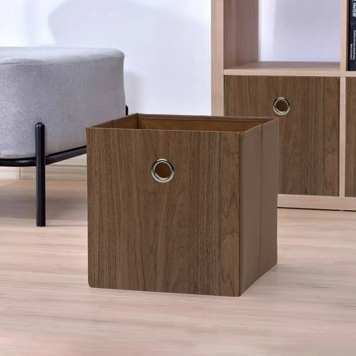 Mainstays Collapsible Fabric Cube Storage Bin