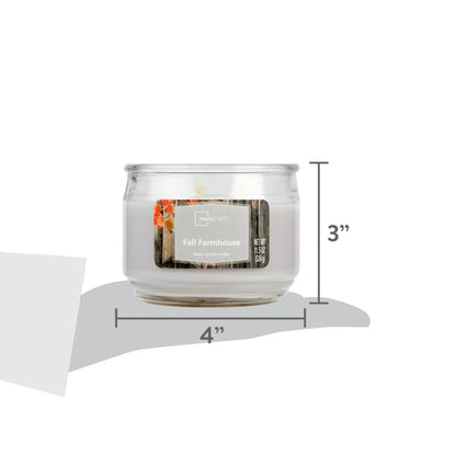 Mainstays 3-Wick Scented Glass Jar Candle, 11.5oz.