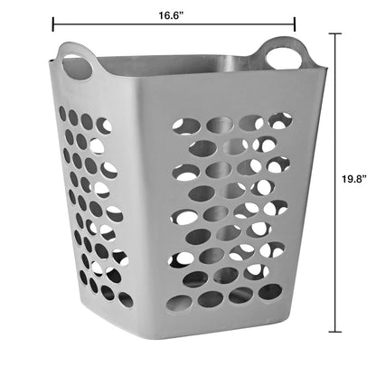 Mainstays Flex Square Laundry Hamper, Adult