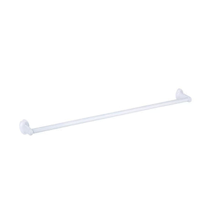 Mainstays 24-inch Square Wall Mount Towel Bar Matte Black Finish with Hardware