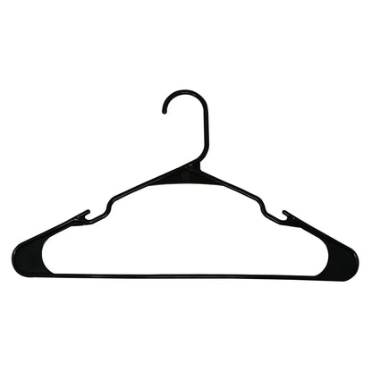 Mainstays Plastic Clothes Hangers, 18-Count, Lightweight & Durable for Everyday Use