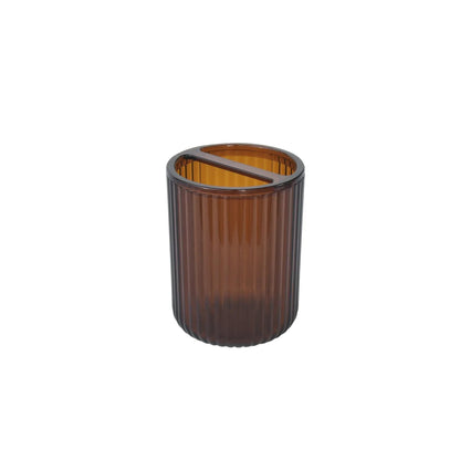 Mainstays Toothbrush Holder, Plastic, Use for All Ages in Bathrooms