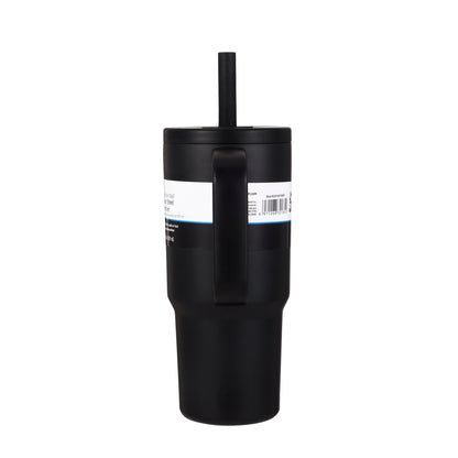 Mainstays 20 oz Stainless Steel Double Wall Tumbler , Straw Lid