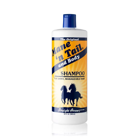 Mane 'n Tail and Body Original Formula Shampoo 12 oz – High Lather, Moisturizing Cleanser for Shine, Body & Manageability