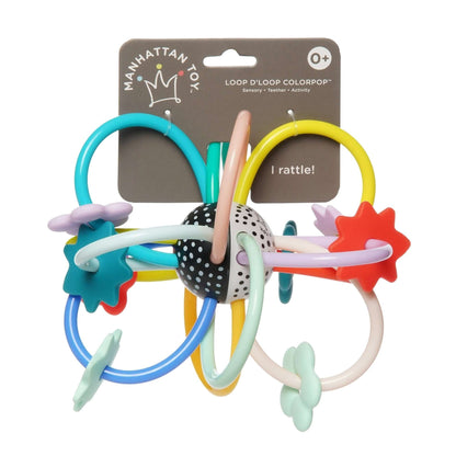 Manhattan Toy Loop D' Loop Infant Rattle