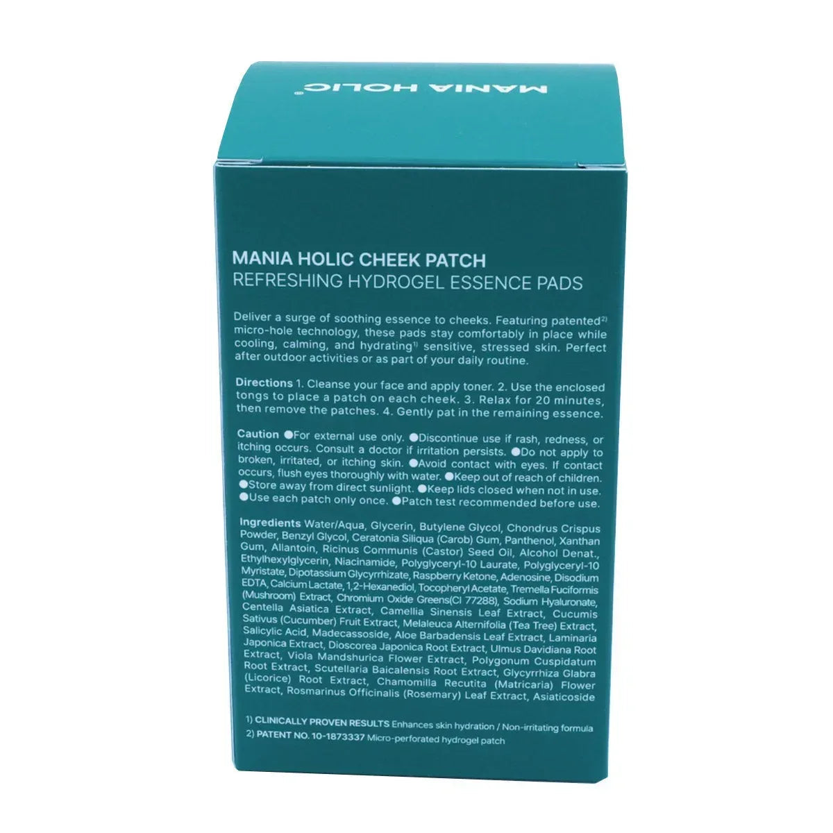 Mania Holic Cheek Patch, 60-count, 2-pack