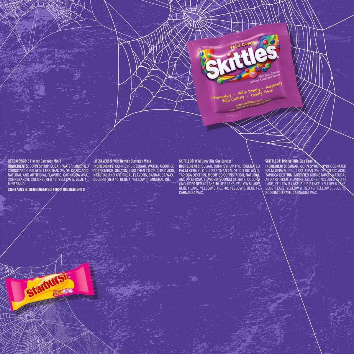 Mars Halloween Variety Pack Candy, Fun Size, 170 pcs.