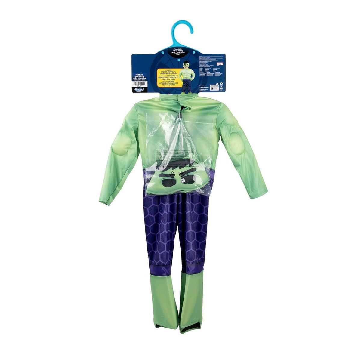 Marvel Incredible Hulk Toddler Deluxe Costume