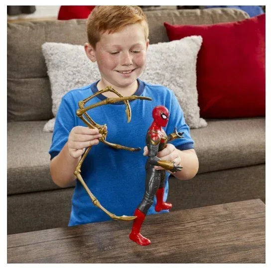 Marvel: Thwip Blast Spider-Man Kids Toy Action Figure for Boys and Girls Ages 4 5 6 7 8 and Up (13”)