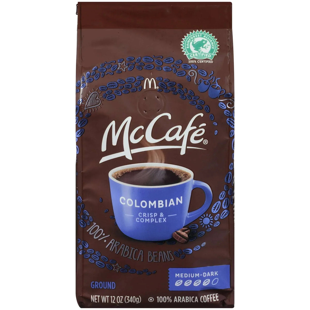 McCafe Breakfast Blend, Medium Roast, Ground Coffee, 12 oz
