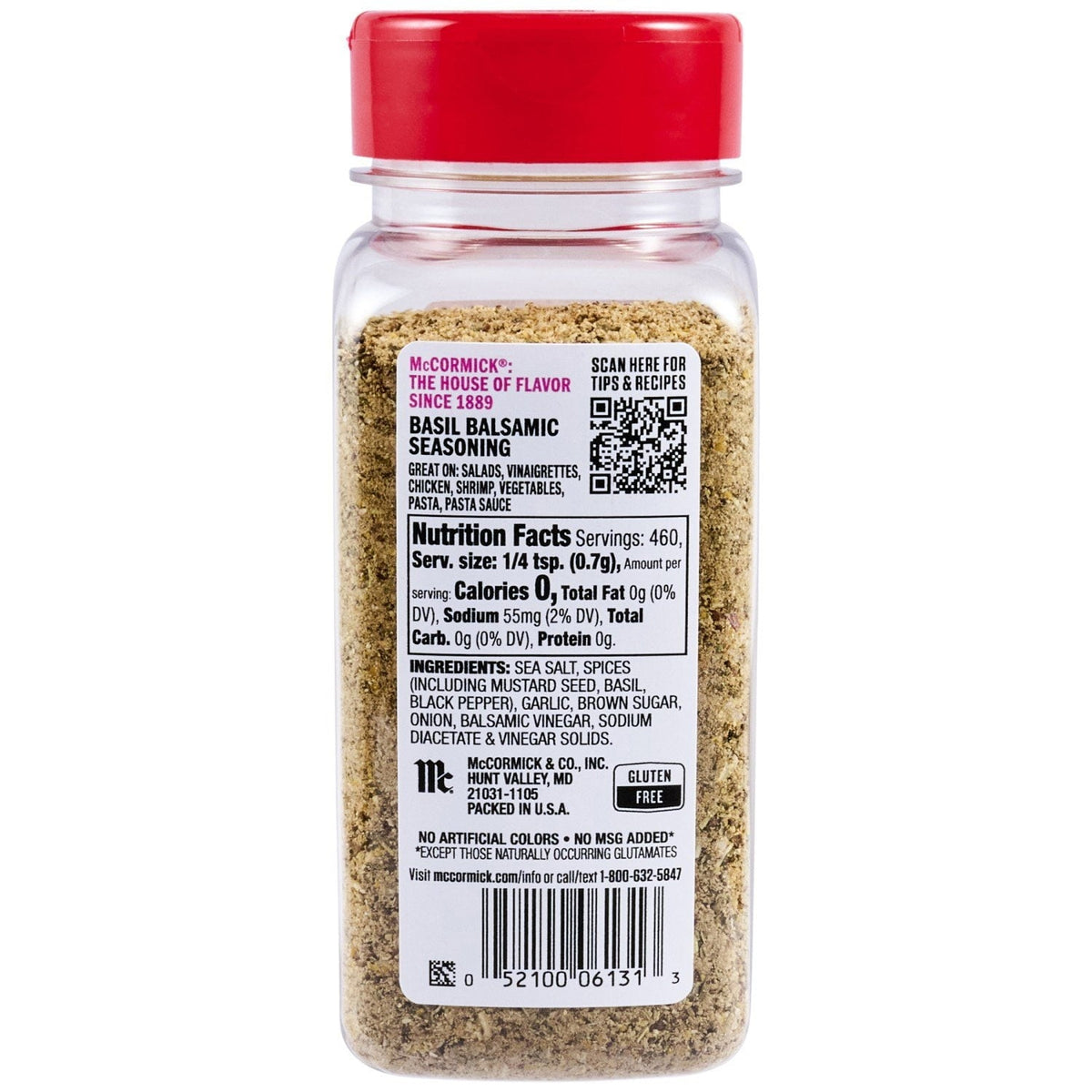 McCormick Basil Balsamic Seasoning, 11.37 oz.