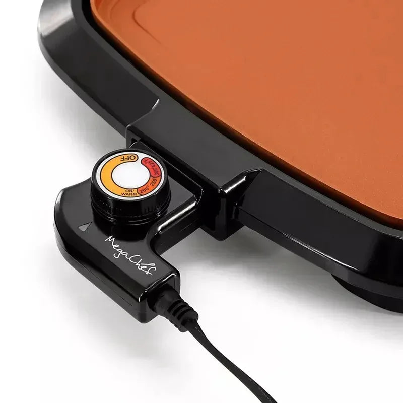 MegaChef 16" Electric Grill with Copper Coating