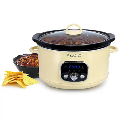 MegaChef 3.5-Qt. Electric Slow Cooker