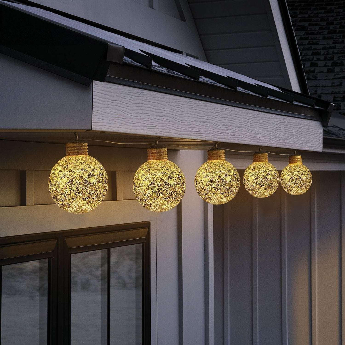 Member's Mark 5ct Jumbo Mercury Ornament LED Lights