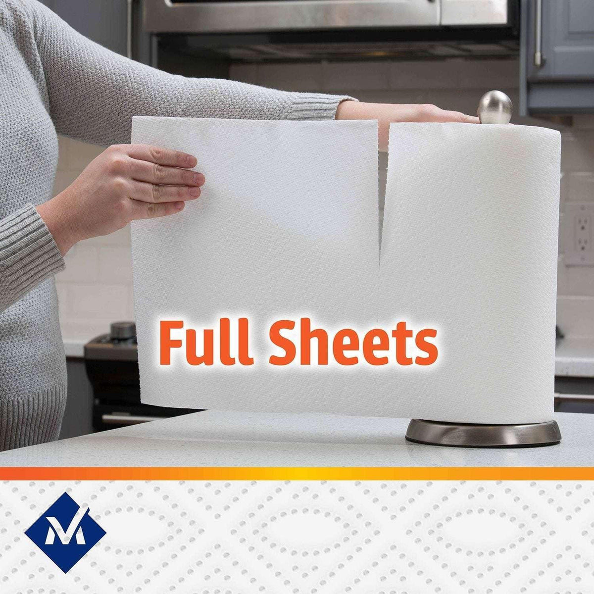Member's Mark Full Sheet 2-Ply Paper Towel 15 rolls, 101 sheets/roll