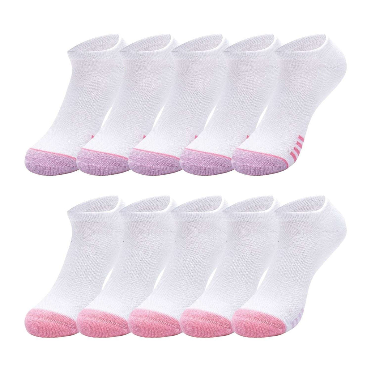 Member's Mark Girls 10-Pack Seamless Toe No-Show Sock