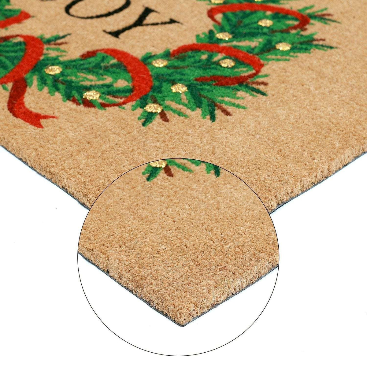 Member's Mark Holiday Coir Doormat, 36" x 23"