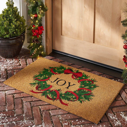 Member's Mark Holiday Coir Doormat, 36" x 23"