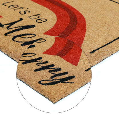 Member's Mark Holiday Coir Doormat, 36" x 23"