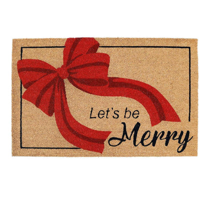Member's Mark Holiday Coir Doormat, 36" x 23"