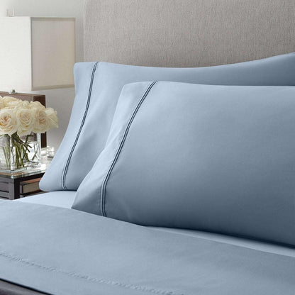 Member’s Mark Hotel Premier Collection 700-Thread-Count Solid Egyptian Cotton Sheet Set, Assorted Sizes