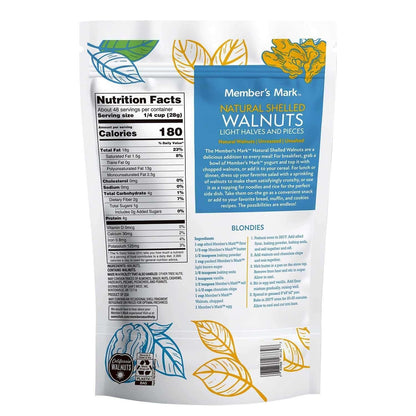 Member's Mark Natural Shelled Walnuts, 48 oz.