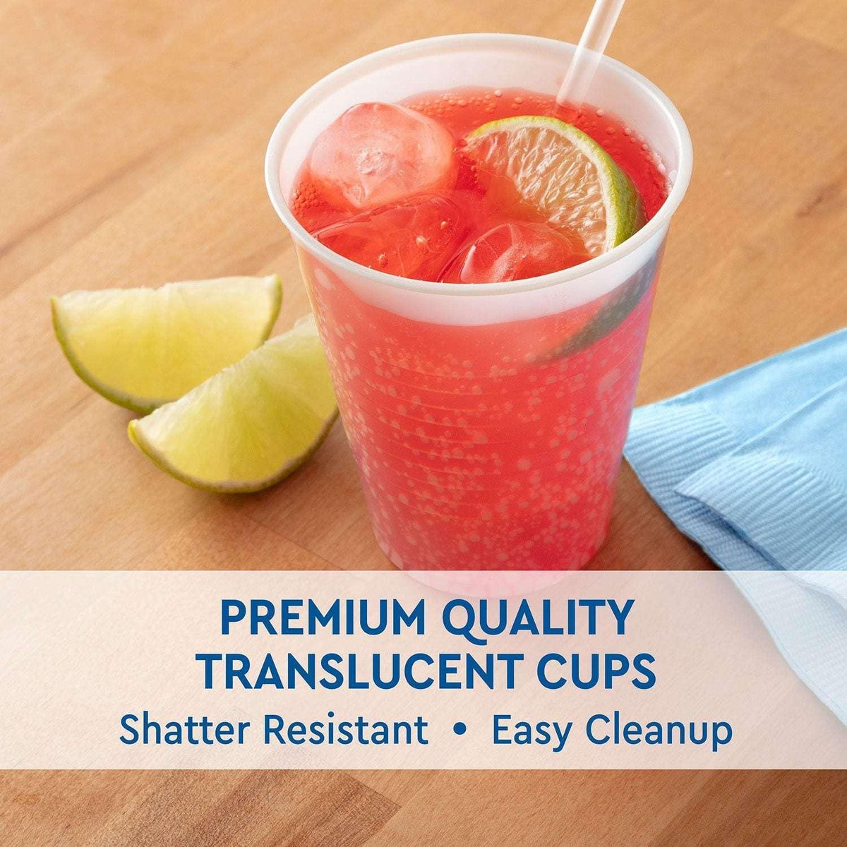 Member's Mark Translucent Plastic Cups 12 oz., 300 ct.