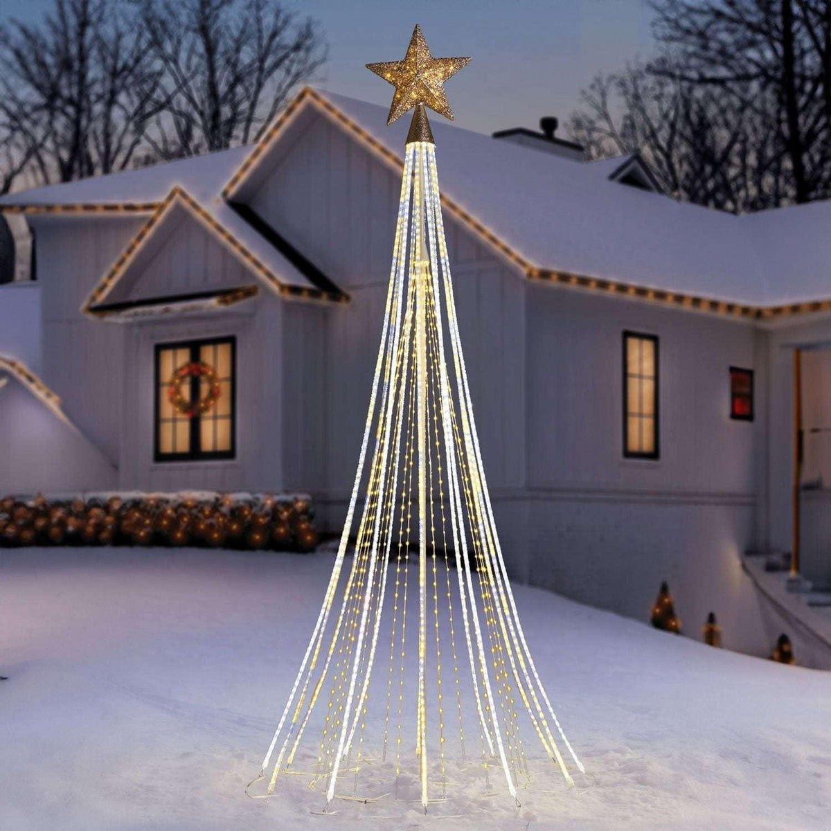 Member's Mark 10' Pre-Lit Shooting Star Tree