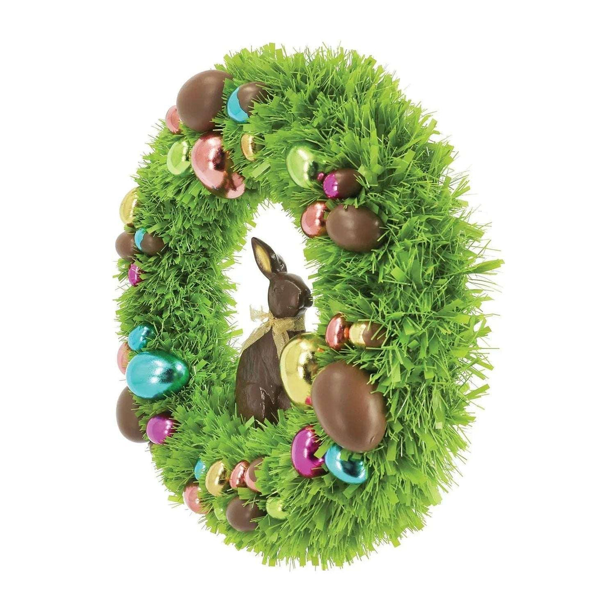 Member's Mark 24" Chocolate-Style Bunny Tinsel Wreath