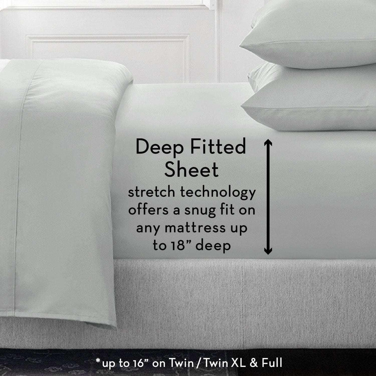 Member's Mark 450-Thread-Count Solid Sheet Set, Assorted Sizes