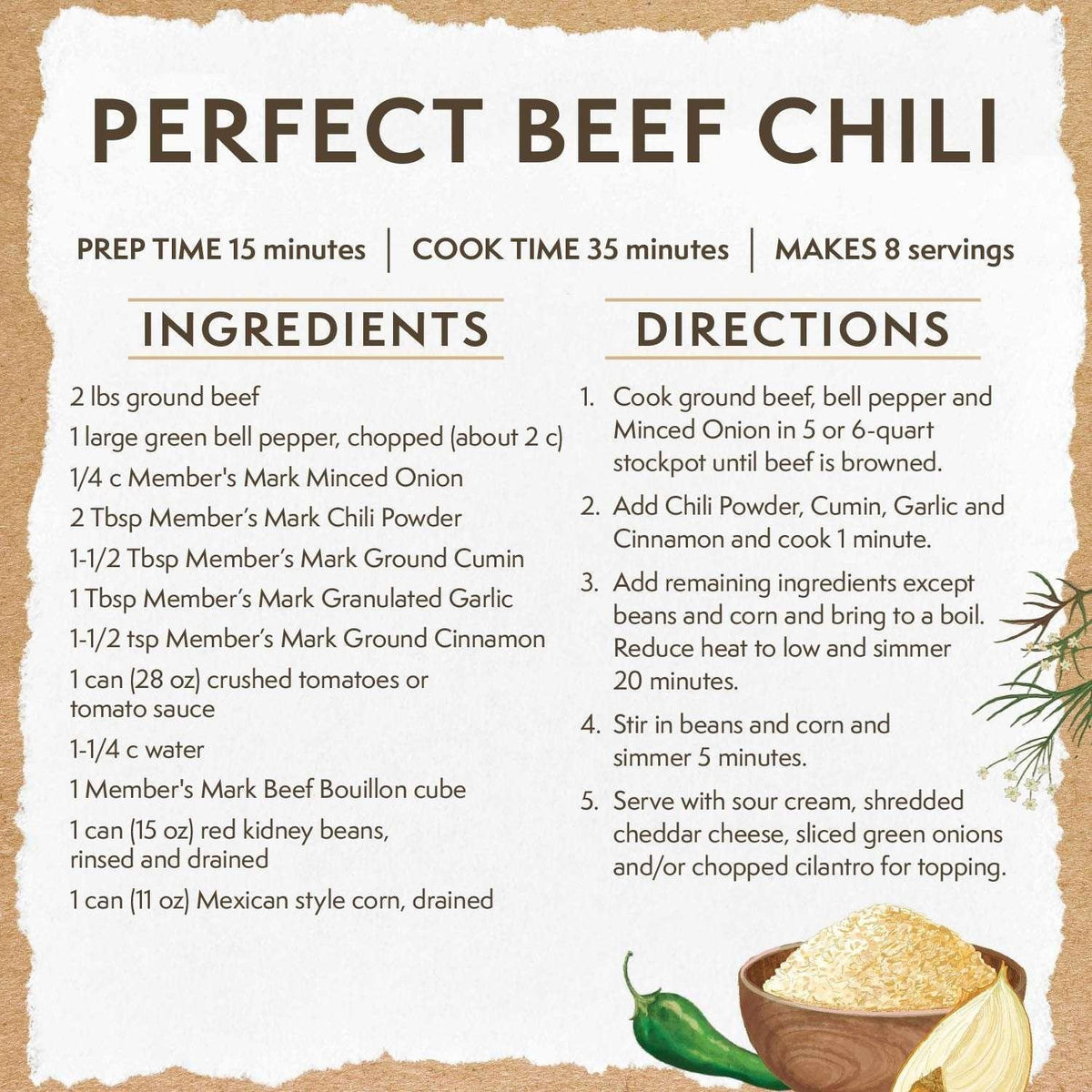 Member's Mark Chili Powder, 20 oz.