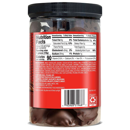 Member's Mark Milk Chocolate Pecan Caramel Clusters, 30.2 oz.