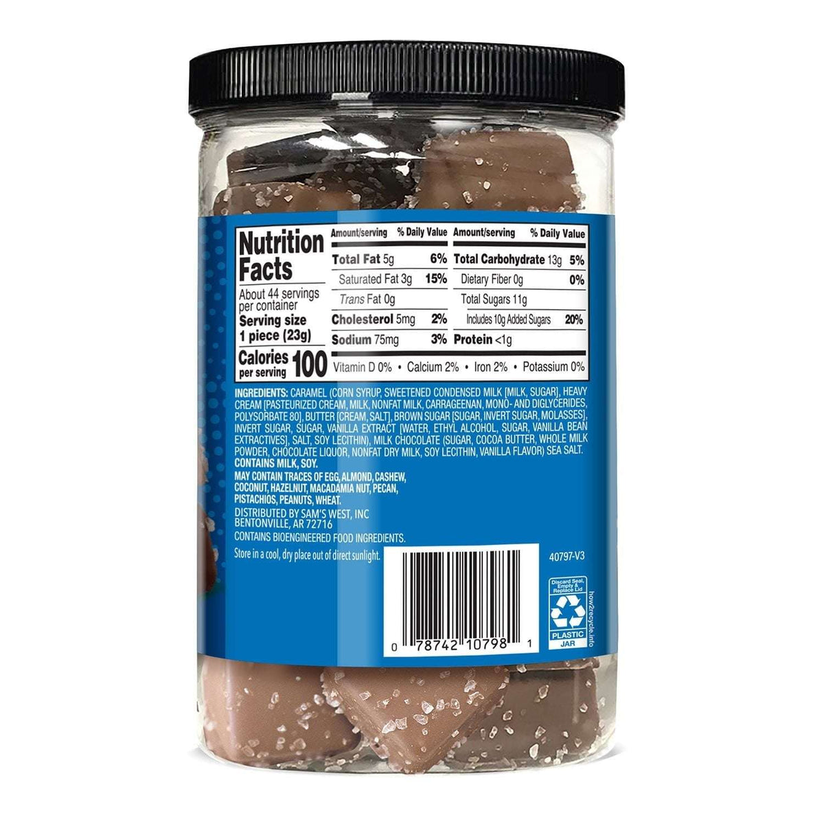 Member's Mark Milk Chocolate Sea Salt Caramels, 36 oz.