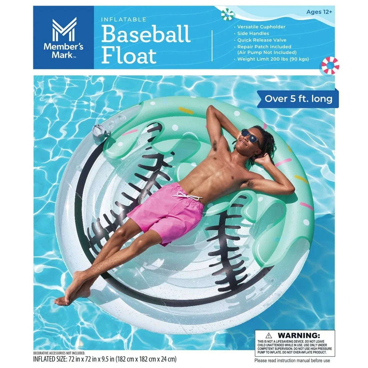 Member's Mark Oversized Inflatable Pool Float