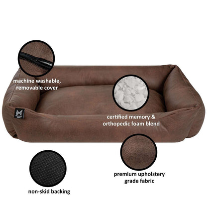 Member's Mark Premium Cuddler Pet Bed, Choose Size and Color